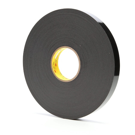 3M Vhb Tape 4929, Black, 1 In X 72 Yd, 25 Mil 7100112661